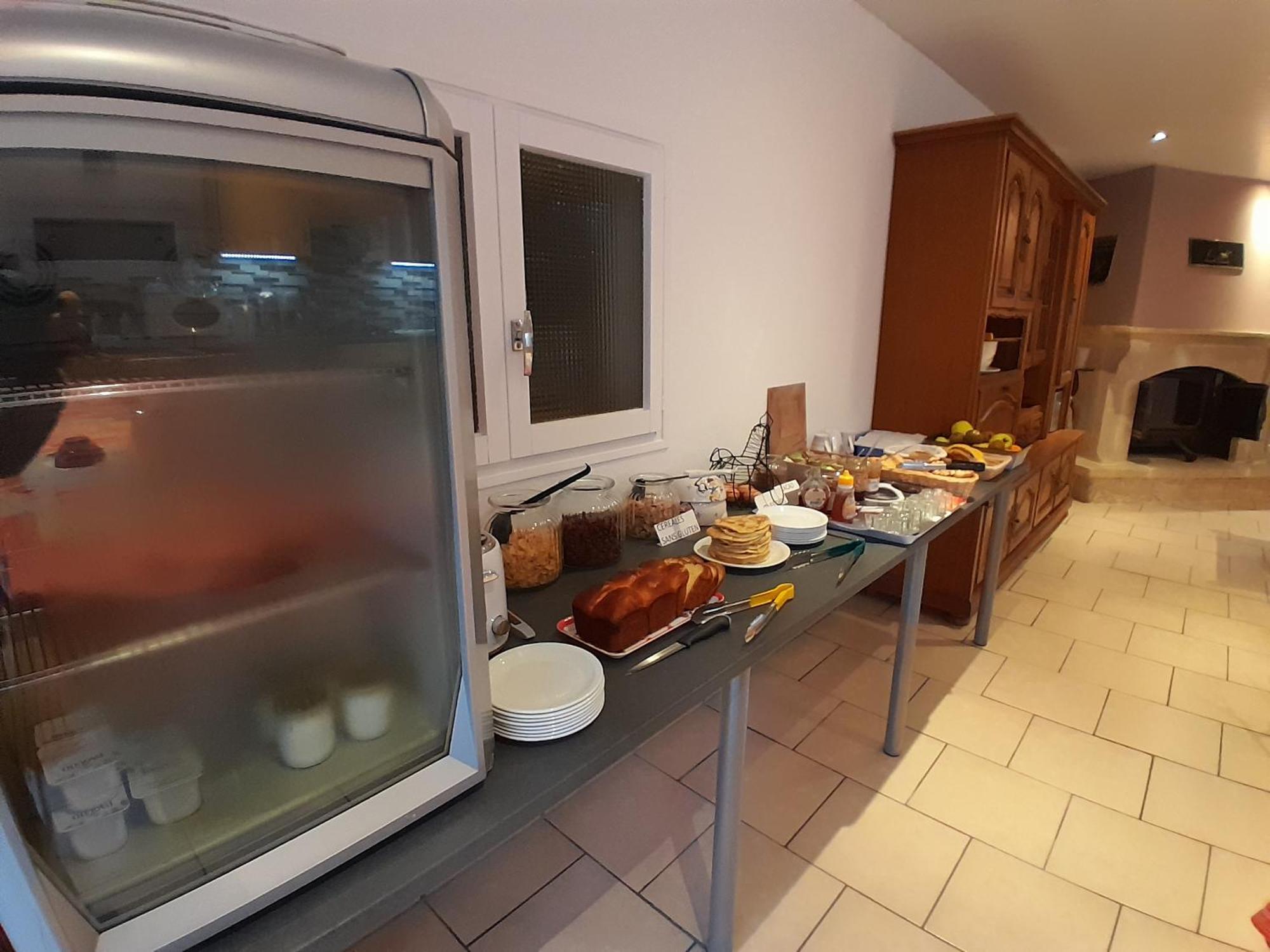 Chambres D Hotes Au P'Tit Bonheur Campagnard Jarnosse Eksteriør bilde
